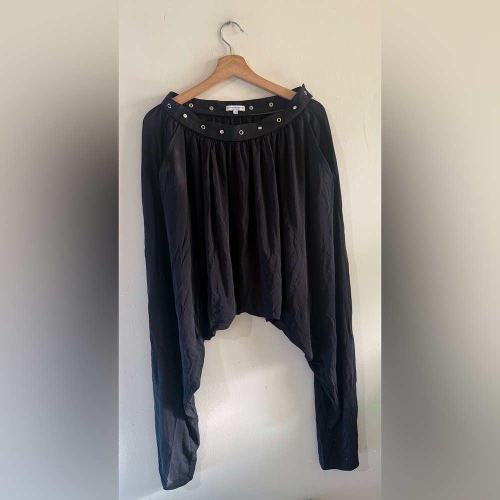 CNC Costume National Black Harem Pants